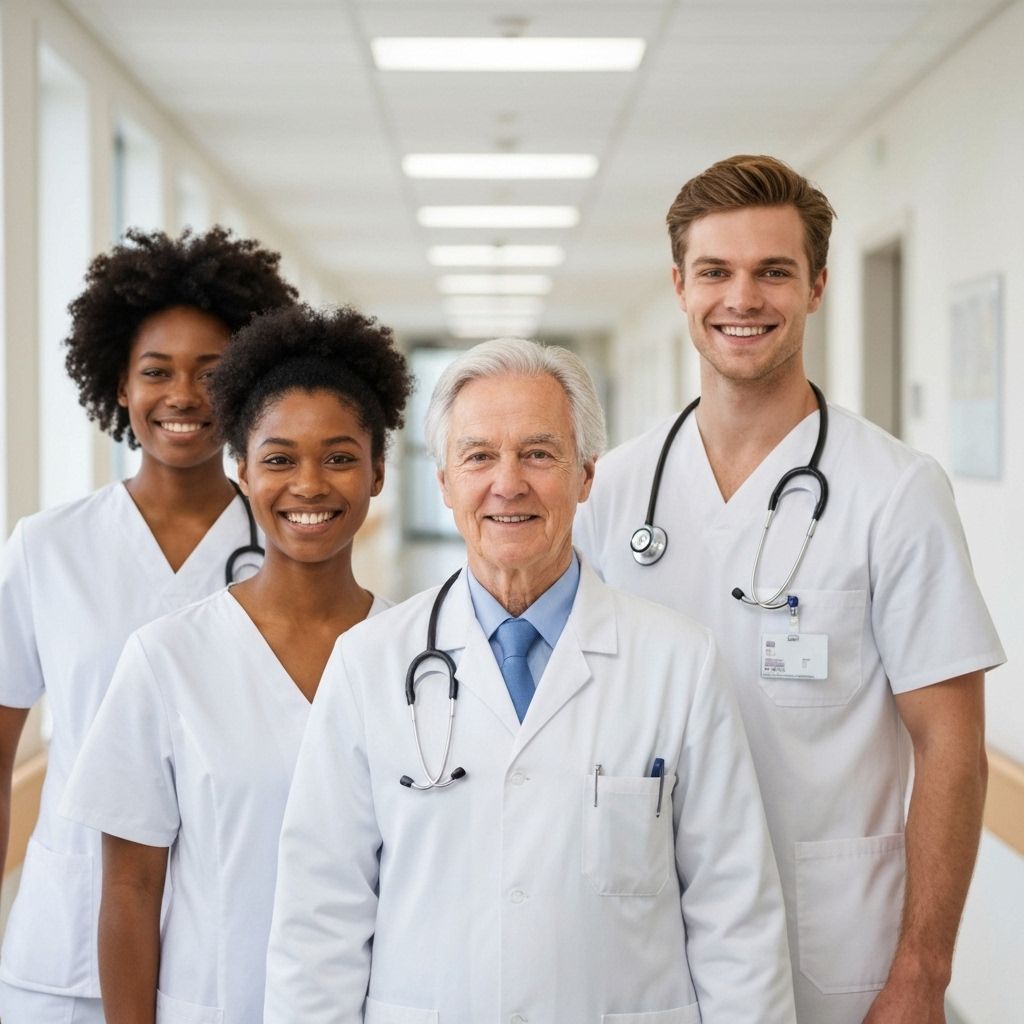 Healthcare team members